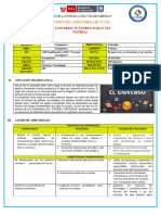 Sesión de Aprendizaje Sistema Solar