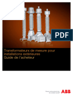 Guide de Lacheteur Transformateurs de Mesure Pour Installatins Exterieures Ed 7 FR