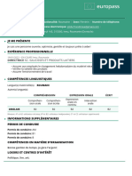 Curriculum Vitae Joldu Andreea