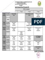 Emploi Du Temps Du 20 Au 25 Novembre 2023