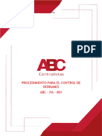 Abc-Pa-001 Proc. Manejo de Control de Residuos