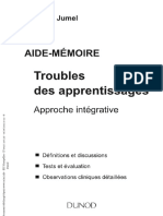 1 Troubles Apprentissages Sommaire