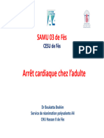 Arrêt Cardiaque Chez L'adulte (05 Octobre 2021)