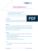 Health and Safety Handout (Part 3)