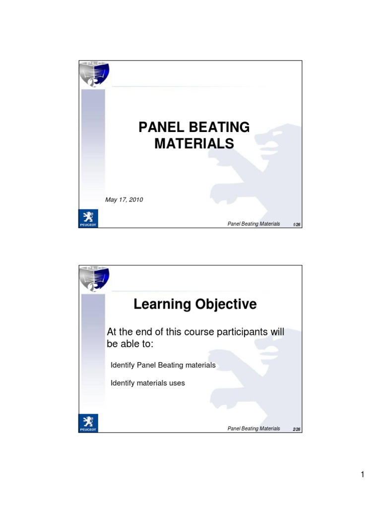 Panel Beating Materials | PDF | Fiberglass | Welding