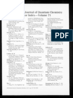 International Journal of Quantum Chemistry - 1999 - 71 - Index