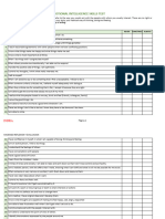 Intelligence Emotional Skills Test