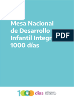 Desarrollo Infantil Integral - 1000 Dias