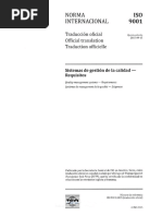 ISO 9001:2015 Sistemas de Calidad en Español | PDF | Organización ...