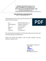 Surat Keterangan Aktif Mengajar