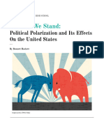 Political Polarization Report - Bennett Hackett