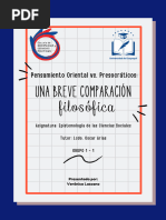 Pensamiento Oriental vs. Presocráticos Una Breve Comparación Filosófica