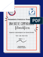 Pensamiento Oriental vs. Presocráticos Una Breve Comparación Filosófica