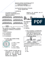 Prueba Final de Matematicas 4periodo