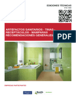 ET Nº32 Artefactos Sanitarios Tinas Receptáculos Mamparas