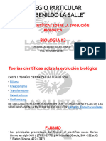 Teorías Científicas Sobre La Evolución Biológica