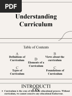 Understanding Curriculum