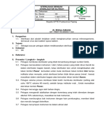 Sop Sterilisasi Dengan STERILISATOR ELITEC