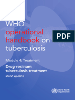 WHO On Tuberculosis: Operational Handbook