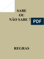 Sabe Ou Não Sabe