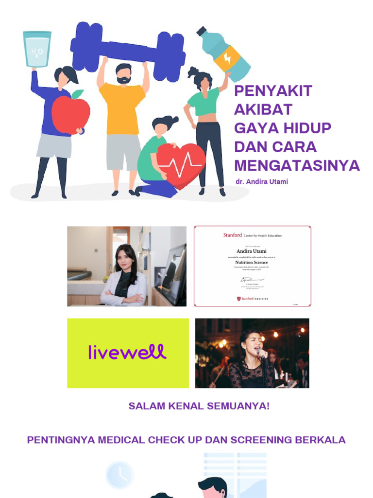 Dinas Kesehatan Belitung Timur Dorong Gaya Hidup Sehat