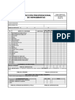 Ssoa-R - 047 Preoperacional Herramientas