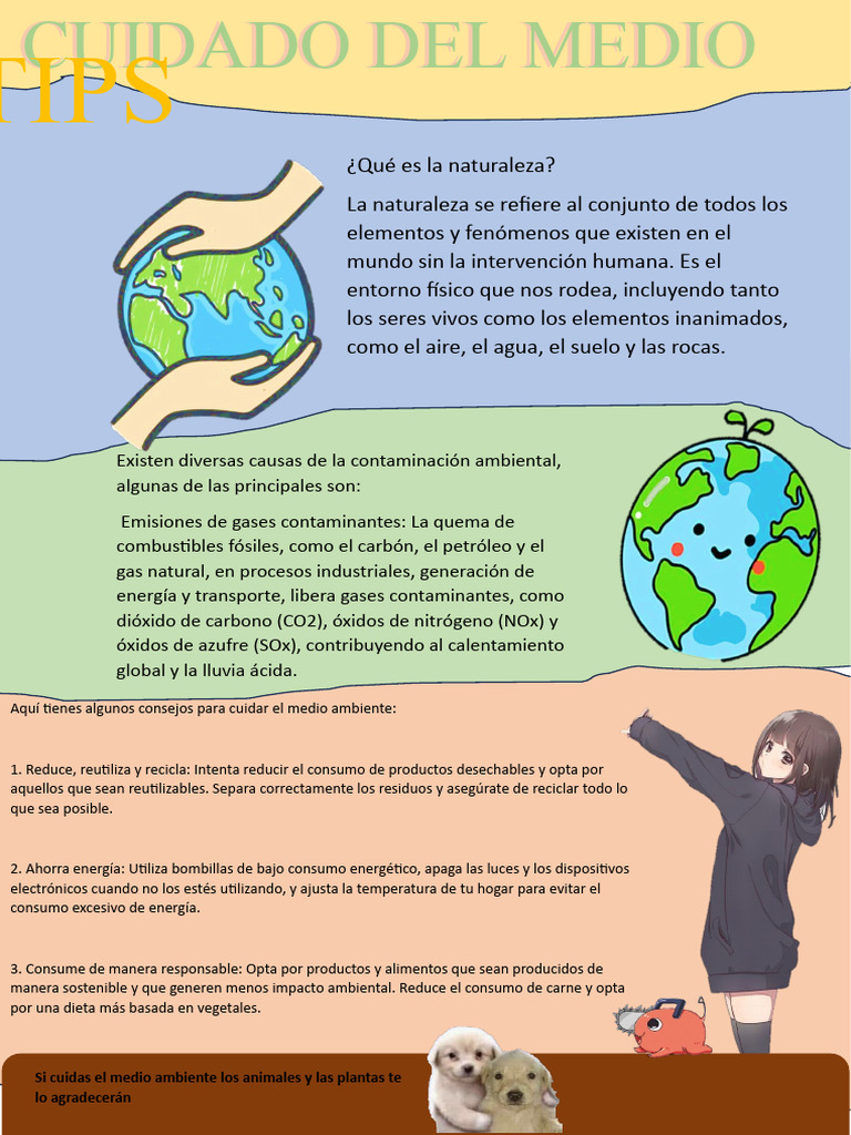 Consejos para Cuidar el Medio Ambiente | PDF