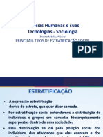 Principais Tipos de Estratificação Social