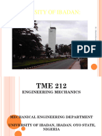 TME 212 Engineering Mechanics - Module III