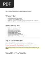 SQL DBA Google Notes