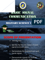 Military Science 1 (Ms1) : CPO Melchor T Tangtang PN (M) (Ret) (Res)