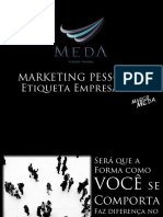 MEDA Curso de Marketing Pessoal e Etiqueta Empresarial Marco Meda