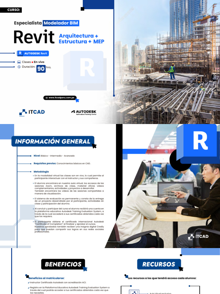 Modelador Bim Revit Itcad Pdf Autodesk Revit Informática
