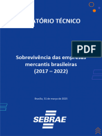 Relatório Técnico - Sobrevivência Das Empresas Mercantis Brasileiras - 11-04-23