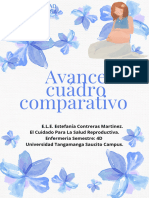 Avance Cuadro Comparativo