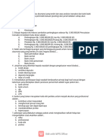 Soal Latihan Dasar2 Akuntansi