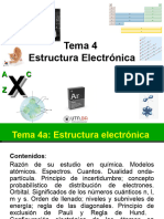 9-Tema 4a Estructura Electronica y Numeros Cuanticos