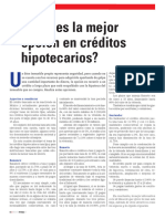 Mejor Opción Créditos Hipotecarios