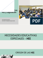 U2 Clase 2 - Inclusión Educativa NEE y Legislación