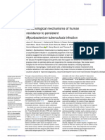 Immunological Mechanisms of Human Resistance To Persistent