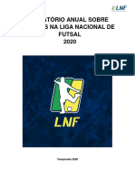 Relatório Anual Sobre Lesões Na Liga Nacional de Futsal 2020