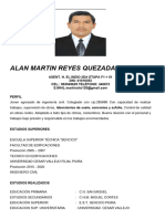 Curriculum Actualizado Alan 2023 Ultimo Oo