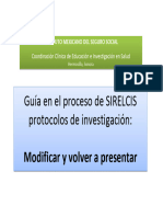 Guía en El Proceso de SIRELCIS