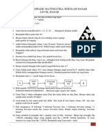 Soal Pembinaan Olipiade MTK Pertemuan 2