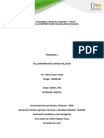 ODILIA CASTRO YONDA - 1062083494 - Guía de Actividades y Rúbrica de Evaluación - Tarea 6 - Realizar La Interpretación de Análisis de Suelos. - 302570 - 3794 - NUTRICION VEGETAL 21 DE NOVIEMBRE