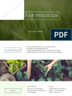 Issues of Pesticide + DDT