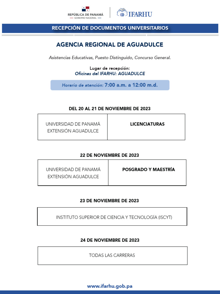 Recepción de Documentos en Aguadulce | PDF | Ciencia y matemáticas ...