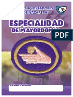 Especialidad de Mayordomia