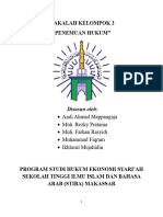 Makalah Ilmu Hukum Kelompok 3-1