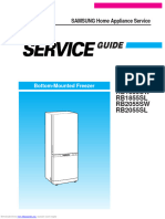 Samsung RB1855SL Refrigerator Service Guide